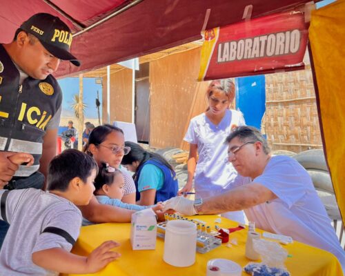 POBLACIÓN DE KADESH RECIBIÓ ATENCIONES GRATUITAS DURANTE CAMPAÑA DE SALUD INTEGRAL PROMOVIDA POR LA MUNICIPALIDAD