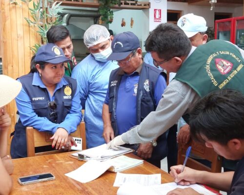 MPS INSPECCIONA RESTAURANTES Y CEVICHERÍAS DE COISHCO PARA CUIDAR LA SALUD DE LA POBLACIÓN