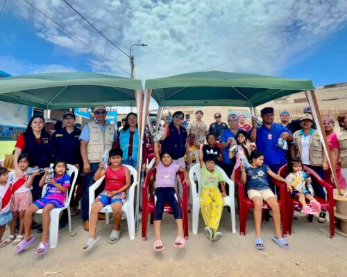 MÁS DE 300 ATENCIONES GRATUITAS DURANTE CAMPAÑA DE SALUD EN EL A. H. LOMAS DEL CONO NORTE DE CHIMBOTE